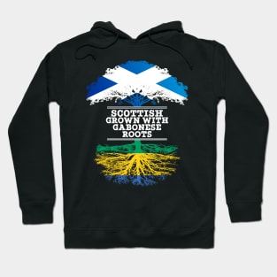 Scottish Grown With Gabonese Roots - Gift for Gabonese With Roots From Gabon Hoodie